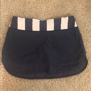 Lululemon Cadet Blue Hotty Hot Skirt